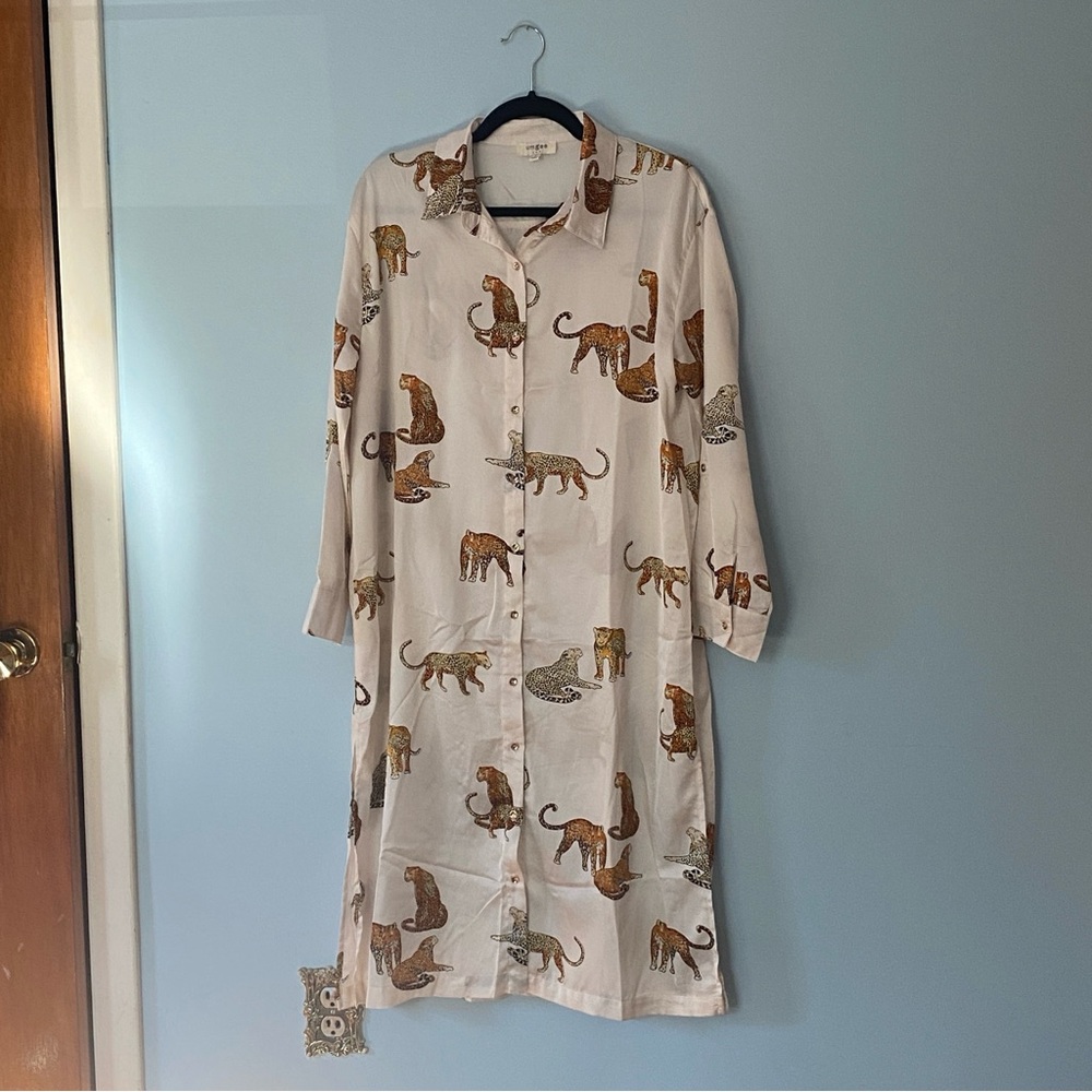 Cheetah Patterned Dress